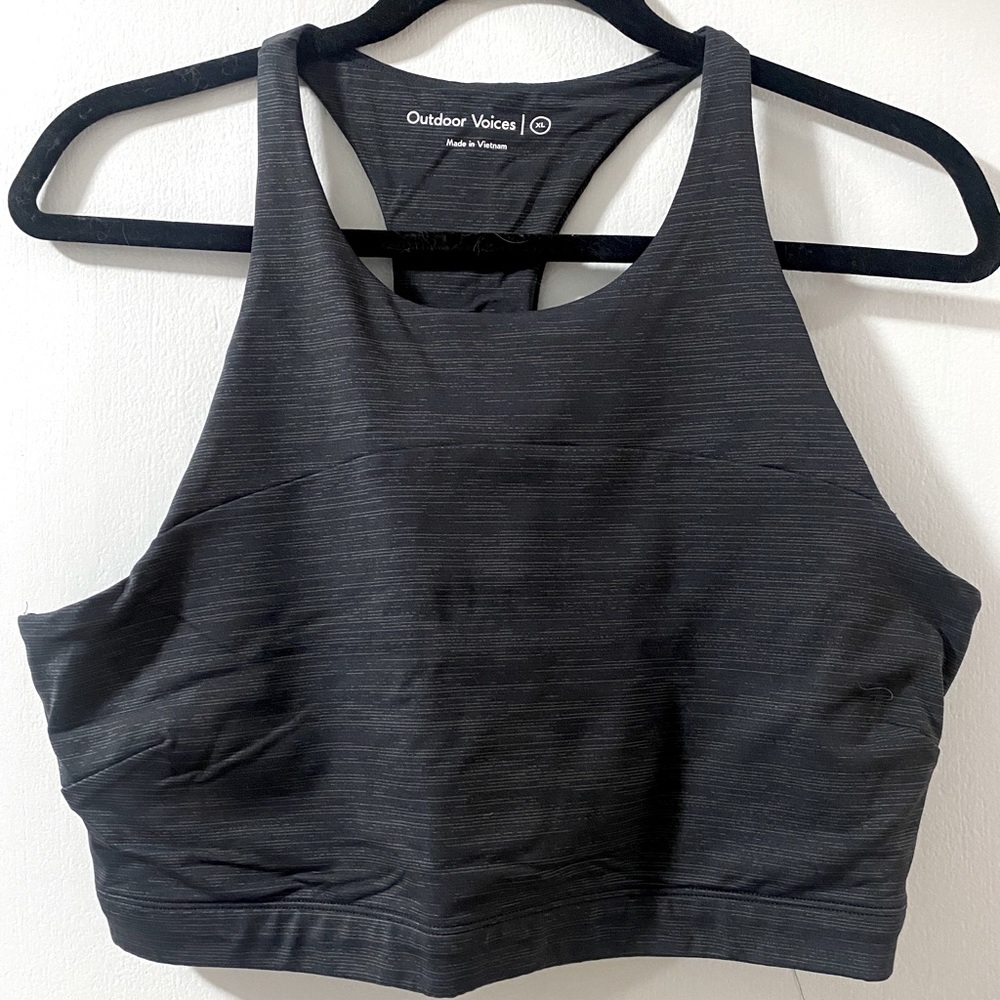 Outdoor Voices XL Move Free Crop Top - Night